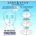 thumbnail image 5 of Andy & Evan 6pk Disposable Face Masks, os, 5 of 5