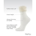 thumbnail image 3 of MeMoi Romantic Ruffle Shimmer Ankle Socks - Mens - Male, 3 of 7