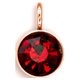 thumbnail image 1 of Sonducket Piedra de nacimiento, joyería redonda de oro rosa, accesorios hechos a mano DIY, collar de gota, llaveros, colgantes de recuerdo, Ropa, zapatos y accesorios Miscelánea color rojo oscuro, 1 of 6