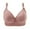 Pink, variant on Bigersell Seamless Bras for Women Summer 3pc Womens Bras No Underwire Longline Bra Style R1211 V-Neck Convertible Bras Hook and Eye Bra Closure Women Size Plus Size Sports Bra Black M