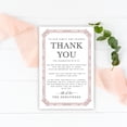 thumbnail image 3 of Koyal Wholesale Elegant Art Deco Wedding Thank You Place Setting Cards for Table Reception, Dinner Plates, 56-Pack, 3 of 5