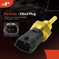 thumbnail image 3 of A-Premium Engine Coolant Temperature Sensor [2 Pins] Compatible with Jeep KL Series Cherokee 2014-2020 2.4L 3.2L, MP Series Compass 2018-2020 2.4L, Compass 2017 2.0L & Dodge Journey 2014-2017 2.4L, 3 of 5