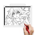 thumbnail image 3 of maskred 3.5MM A4 LED Light Box Tracing Light Pad Battery USB Cable Powered 5600 Lux Portable LED Drawing Board, 3 of 5