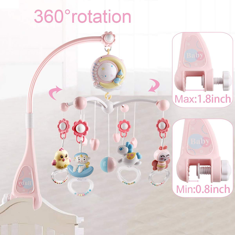 crib lights and music