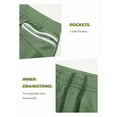 thumbnail image 6 of NORTHYARD Men's 5" Athletic Shorts Running Workout Quick Dry Gym Short Loden Frost L, 6 of 8