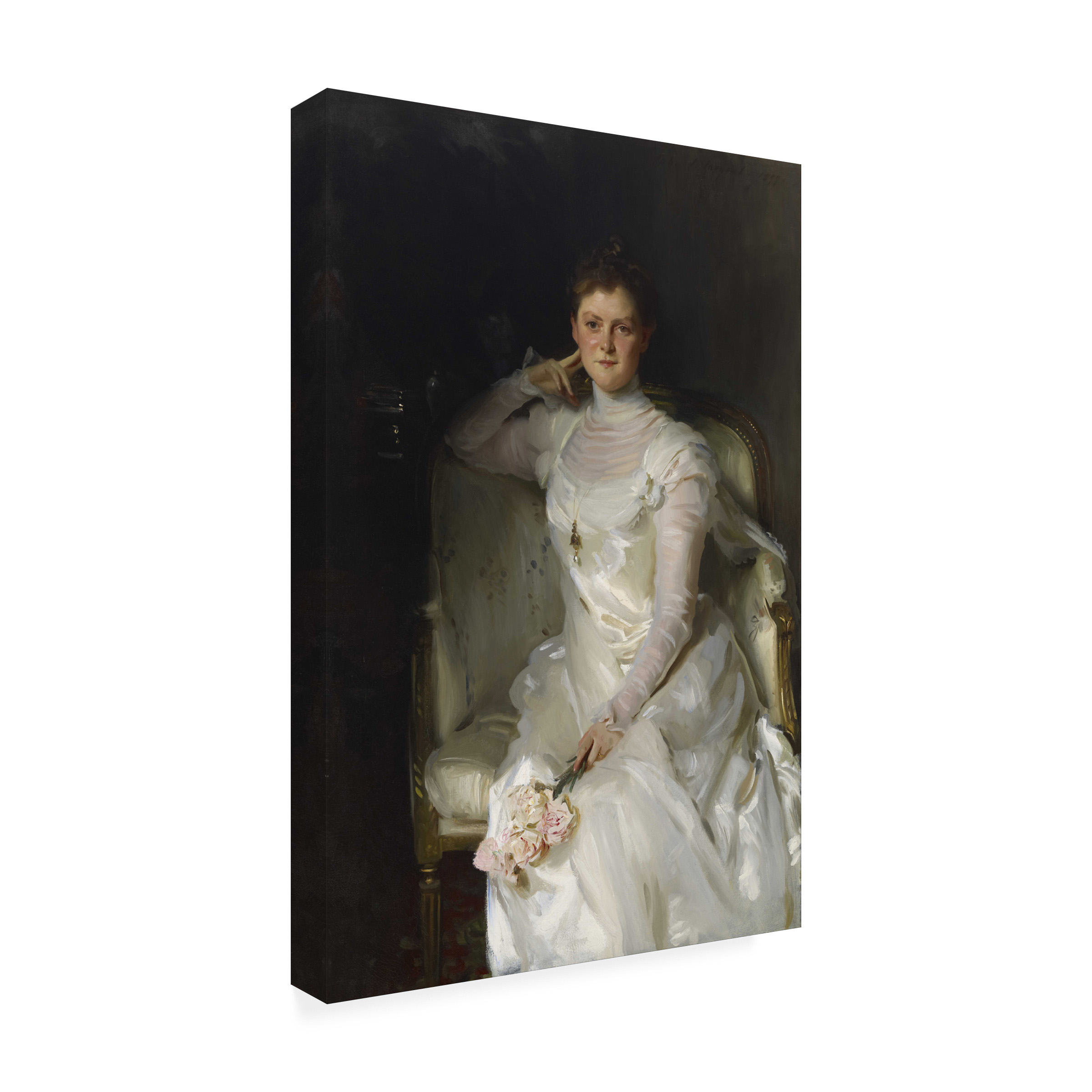 John Singer Sargent 'Sarah Choate Sears' Canvas Art
