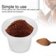 thumbnail image 2 of Suitable for Nespresso Disposable Coffee Capsules, Coffee Powder Filter Kit, Kitchen Supplies (30 Clear Coffee Capsules + 30 Aluminum Foil Brushes), 2 of 4