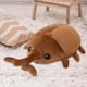thumbnail image 5 of Peluches de escarabajo simulados, almohadas de peluche para niños, niñas y niños. Marrón oscuro S, 5 of 9
