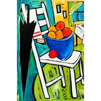 White Chair by Ben Mann Poster Print