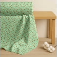 thumbnail image 4 of Soimoi Cotton Cambric Fabric Leaves & Pumpkin Halloween Fabric Prints by Yard 42 Inch Wide, 4 of 7