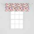 thumbnail image 2 of Ambesonne Mushroom Window Valance, Creative Design Pastel, 54" X 18", Multicolor, 2 of 3