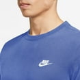 thumbnail image 3 of Nike Sportswear Club Men's T-Shirt Color: Midnight Navy/White Size: XS, 3 of 4