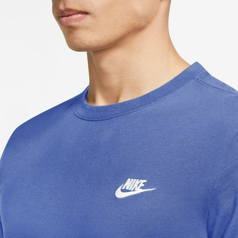 Nike Sportswear Club Men's T-Shirt Color: Sail/Black Size: S
