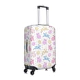 thumbnail image 3 of Balery Luggage Cover Easter Colorful Rabbit Print Suitcase Covers for Luggage Elastic Washable Suitcase Protector Fits 18-32 Inch Luggage-Small, 3 of 9