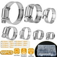 thumbnail image 3 of Adjustable Worm Gear Clamps 60PCS Assortment, 3 of 6