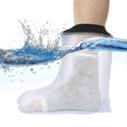 thumbnail image 3 of Adult Waterproof Cast Cover Leg - Watertight Foot Protector For Shower, Bath, Swimming - Ankle Wound -GLS, 3 of 5