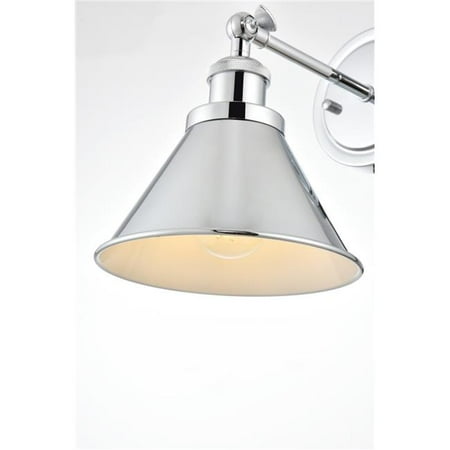 

Living District LD7329W7CH 110 V E26 1 Light Vanity Wall Lamp Chrome