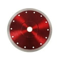 thumbnail image 2 of 7" Diamond Porcelain Saw Blades Ceramic Cutting Disc Wheels Super Thin Dry Wet for Cutting Ceramic Tile Porcelain Granite Marbles, 2 of 6