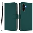 thumbnail image 2 of Wallet Case Compatible for Samsung Galaxy A36 5G, PU Leather Magnetic Closure Protective Flip Folio Case with 3 Card Holder and Wrist Strap Cover Women Men,Dark Green,For Galaxy A36 5G, 2 of 7