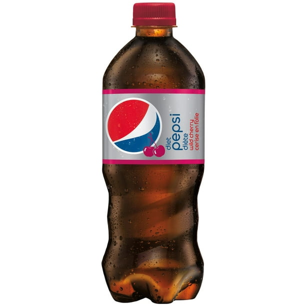 Boisson gazeuse Pepsi diète Cerise en folie, 591 mL, 1 bouteille