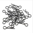 thumbnail image 1 of 100PCS 1:10 1:16 1:8 Universal Car Shell Clip Pin Buckles 02053 86090 85734 R Clips for DIY HSP On-road RC Cars Accessories, 1 of 5