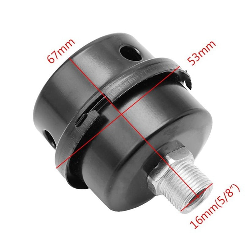 1/2" 12.5mm Screw Thread Silencer Noise Filter Muffler for Air Pump Compressor 