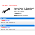 thumbnail image 2 of Alignment Camber Kit - Compatible with 1998 - 2004, 2006 - 2008 Volvo C70 1999 2000 2001 2002 2003 2007, 2 of 2