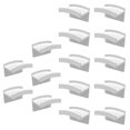 thumbnail image 2 of 15Pcs Hat Hooks No Drilling Minimalist Design Plastic Wall Mounted Baseball Hat Hangers for Living Room, 2 of 8