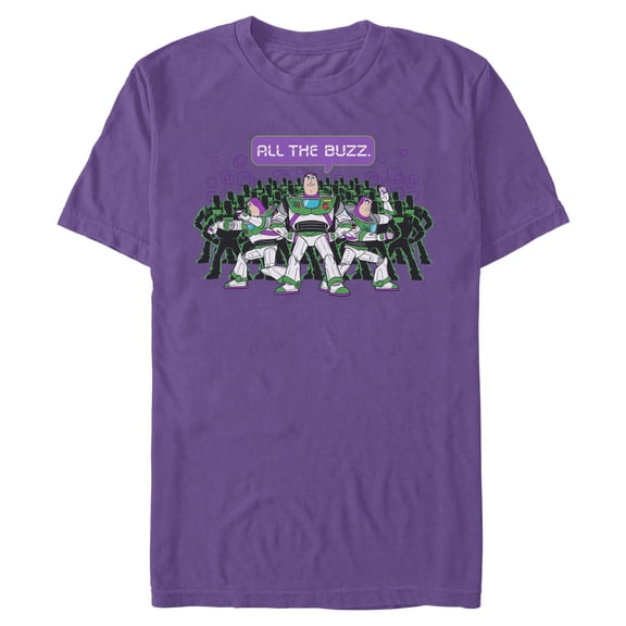 Mens Toy Story 5 All The Buzz Clones T Shirt