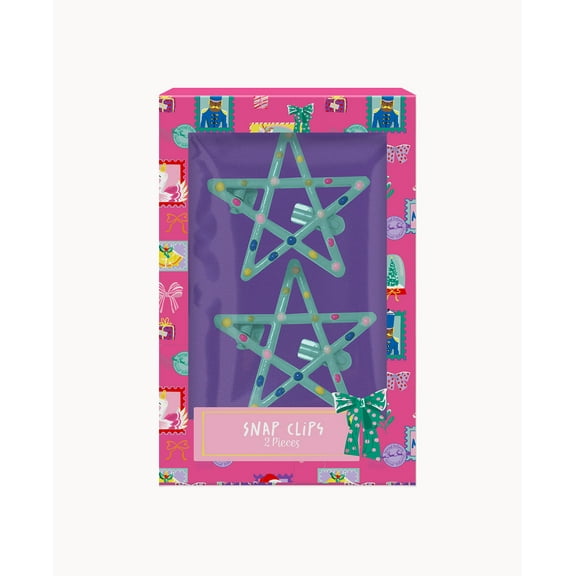 2PC STAR HAIR CLIPS