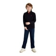 thumbnail image 3 of U.S. Polo Assn. Boys Interlock Quarter Zip, Sizes 4-18, 3 of 5