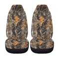thumbnail image 5 of XYZCANDO Seat Covers Camouflage Leaf 2 Pack Car Seat Cover Front Seats Washable SUV Auto Vehicle Breathable Anti-Wear Car Seat Covers, 5 of 10