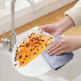 thumbnail image 4 of Microfiber Cleaning Cloth Roll Reusable Washable Dish Towels Lint Free Absorbent Rags for Kitchen Car Cleaning Drying Wiping Surfaces,1PC,A, 4 of 9