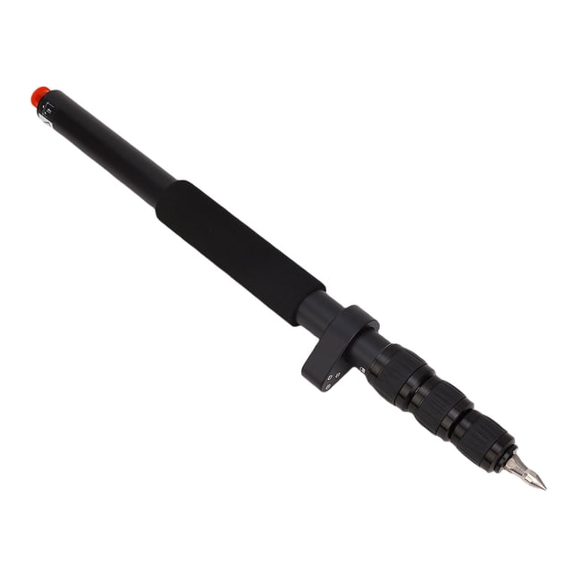 Telescopic Telescopic GPS Rover Rod Aluminium Alloy Accurate Bubble Stable Structure 1.5m Land Surveying RTK GPS Pole