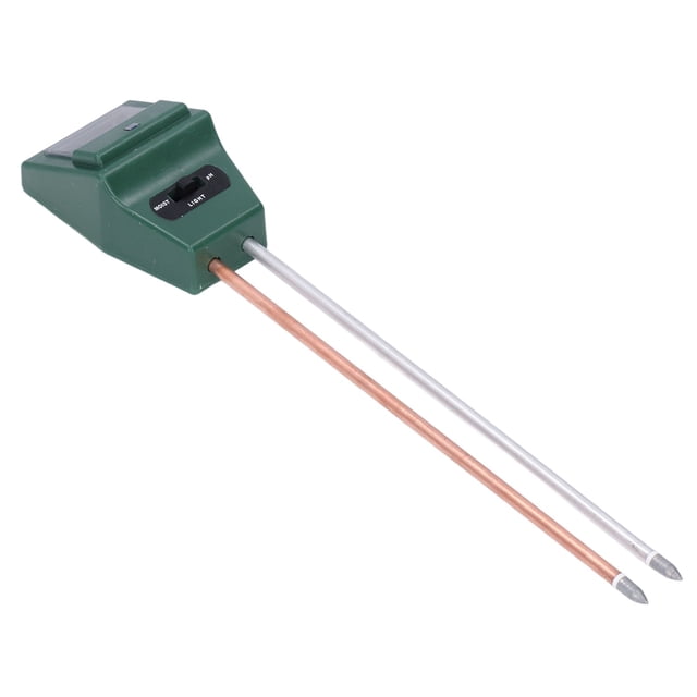Medidor de pH del suelo, medidor de pH del suelo 3, medidor de humedad de plantas, funcionalidad de alta precisión