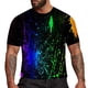 thumbnail image 4 of Playeras De Compresión Para Hombre, Camiseta De Manga Corta Con Estampado Digital 3D, Informal, A La Moda, De Verano, 4 of 4