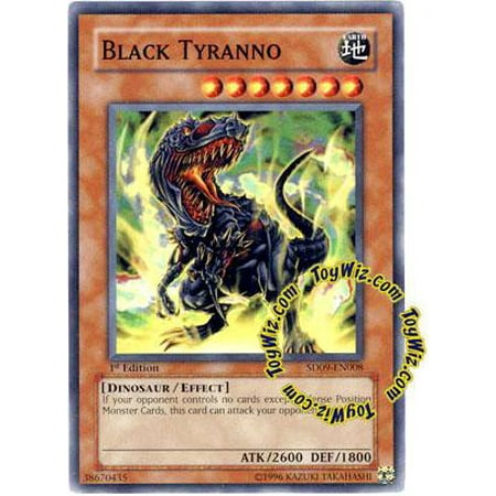 YuGiOh Structure Deck: Dinosaur's Rage Black Tyranno (Best Dinosaur Deck Yugioh)