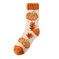 thumbnail image 2 of Lumtrix Fuzzy Socks For Women Men Cozy Winter Fluffy Slipper Socks Fall Soft Plush Warm Thick Socks For Sleeping, Lounge & Home Wear, Cute Thanksgiving Holiday Gifts B One Size, 2 of 5