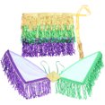 thumbnail image 1 of WEUVEB 1Jgo Conjunto Para Danza Con Falda Y Chal De Cadera Con Lentejuelas Y Alas Prop Surtidas, 1 of 6