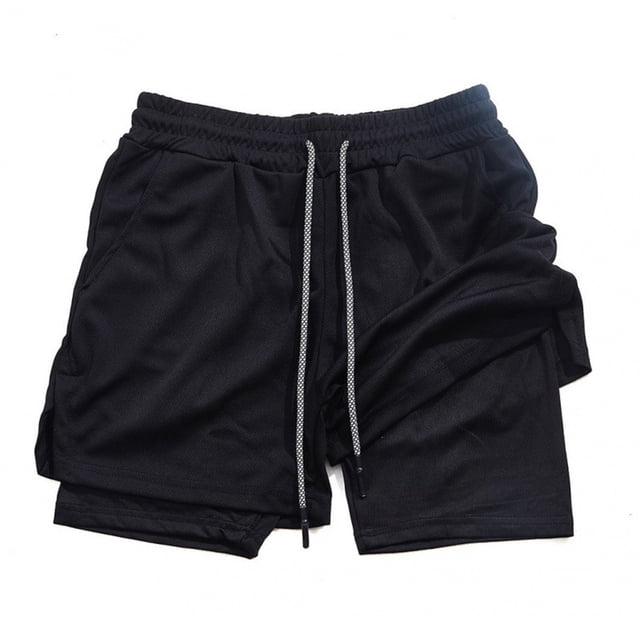 Mens Shorts Cintura Elástica con Bolsillos Casual Cordón de Color Sólido Shorts de Verano para Hombres Casual Verano
