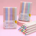 thumbnail image 2 of Morandi Color Soft Head Highlighter Pen Light Color Fluorescent Marker Pen Student Draw Key Color Marker Pen Set, 2 of 7