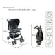 thumbnail image 5 of Carriola D Bebé D Bebé Citi Reclinable Cubre Pies Ligera Negro, 5 of 5