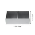 thumbnail image 5 of HONMEET Stylish Tea Storage Box with ABS Material and Break-Proof Design for Kitchen and Buffet Organization, 5 of 8