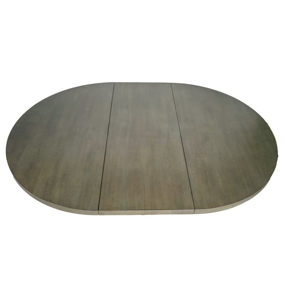 BingLTD - 48" x 48" to 66" Extension Round Table Top Only NO BASE - Nickel (TT4866-RW-NICKEL)
