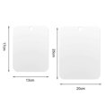 thumbnail image 3 of Bathroom Hanging Mirror with Adhesive Hook Anti-fog Clear Rectangle Unbreakable Travel Portable Women Makeup Men Shaving Handheld Vanity Mirror, 3 of 3