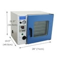 thumbnail image 2 of INTSUPERMAI Vacuum Drying Oven 25L Laboratory Vacuum Chamber DZF-6020, 2 of 10
