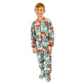 thumbnail image 2 of Pyjama une Pièce à Pieds en Molleton pour Enfants de Noël, 2 of 2