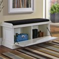 thumbnail image 2 of Home Styles Banc Rembourré Nantucket en Blanc, 2 of 5