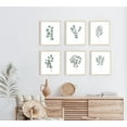 thumbnail image 5 of HAUS AND HUES Leaf Prints Botanical Wall Decor - Set of 6 Botanical Art Prints & Eucalyptus Leaves Wall Decor, Botanical Prints Wall Art, Eucalyptus Wall Decor, Plant Decor (16x20, Framed Beige), 5 of 6