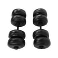 thumbnail image 3 of Water Filled Dumbbell Set, Long Service Life Stable Buckle Travel Water Filled Dumbbells Simple Operation  For Home For Fitness Black, 3 of 8